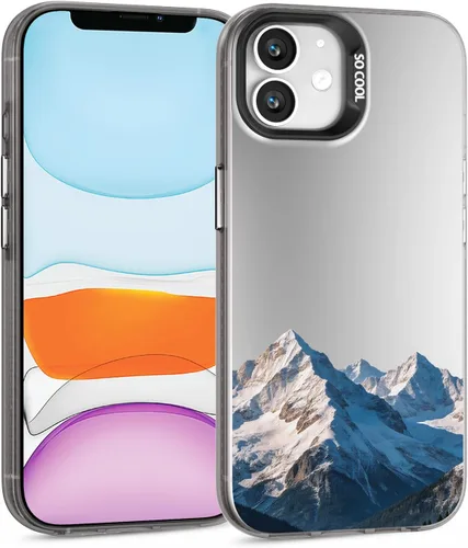 Vista 43 de Funda para iPhone 12 Pro Max (protección contra caídas de grado militar) Funda de teléfono de TPU a prueba de golpes, medusa-12PM Azul