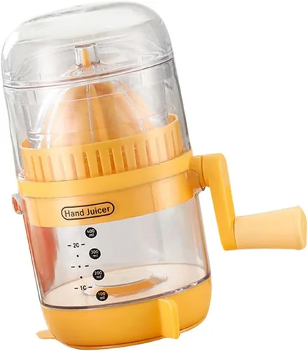 Vista 3 de Exprimidor manual de cítricos Extractor de jugos de mano con exprimidor de agarre cómodo para limón y naranjas, herramienta de cocina