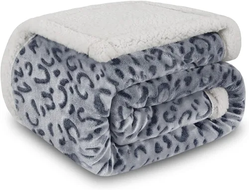 Vista 27 de MACEVIA Manta Decorativa de Forro Polar Sherpa para Sofá, Manta de Cebra 3D, Mullida, Gruesa, Cálida, Reversible, Acogedora, Cómoda, Súper Suave