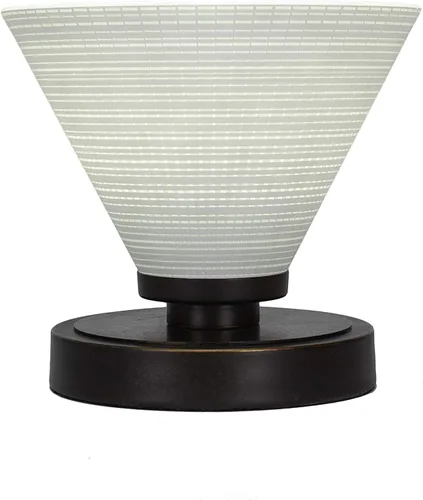 Vista 98 de Luna - Lámpara de mesa con 1 luz en granito oscuro (51-DG-300)