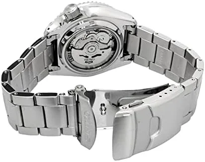 Vista 7 de Seiko 5 Sports Automatic SRPD61K1 Reloj de acero para hombre plateado Automático
