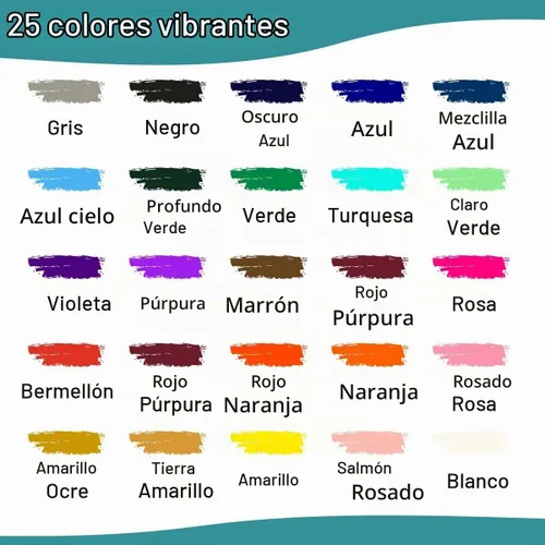 Vista 4 de EXTRIC Soft Pastels 25 Colors, Kids and Artists Oil Crayons
