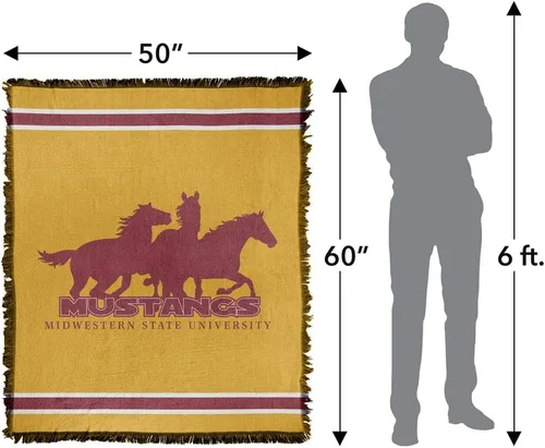 Vista 188 de LOGOVISION Manta Abilene Christian University, 50x60 Logo Primary WovenThrow