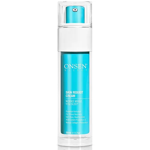 Vista 9 de Onsen Secret Loción hidratante antienvejecimiento orgánica de hidratación diaria crema de día y noche, crema facial antiarrugas, colágeno totalmente