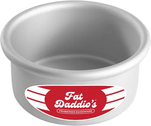 Vista 51 de Fat Daddio's Juego de moldes para pasteles redondos uniformes de aluminio anodizado de 4 niveles, profundidad de 2 pulgadas