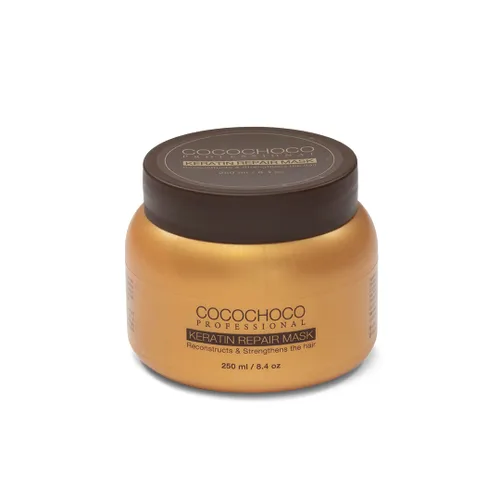 Vista 2 de COCOCHOCO Máscara de reparación de queratina Brillo de cristal intenso 8.5 fl oz / 8.4 oz