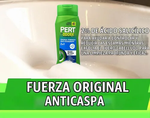 Vista 8 de PERT Champú y acondicionador 2 en 1, anticaspa, 13.5 onzas líquidas (paquete de 6)