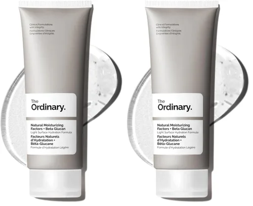 Vista 6 de The Ordinary Factores hidratantes naturales + beta glucano, hidratante de gel ligero para hidratación durante todo el día, tamaño de viaje, 1 onza
