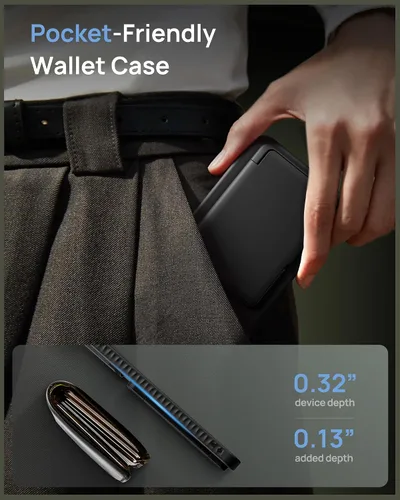 Vista 8 de Funda Cartera para Samsung Galaxy S25+ Plus, con Soporte Integrado y Portarjetas y Cubierta de Cámara, Funda Cartera Multifuncional con Atril
