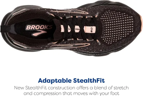 Vista 4 de Brooks - Tenis de correr Glycerin StealthFit 20 neutros para mujer