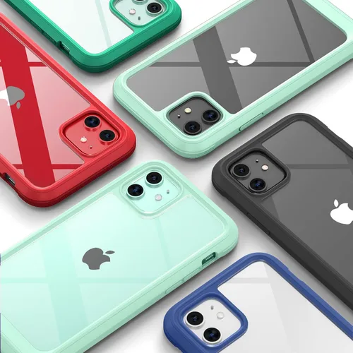 Vista 646 de DIACLARA - Funda transparente compatible con iPhone XR 6.1 pulgadas 2018