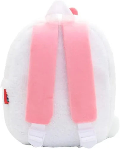Vista 4 de Mochila para niños y niñas, bonita bolsa de felpa suave para niños pequeños de dibujos animados de animales pequeños, mini mochila pequeña