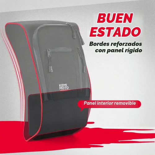 Vista 3 de KEMIMOTO Bolsa de almacenamiento central X3 con hombro entre asientos