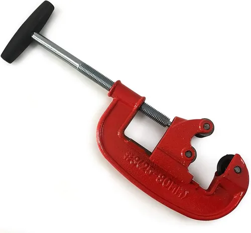 Vista 4 de QWORK Herramienta profesional para cortar tubos de 1-3 pulgadas, ideal para proyectos de plomería, automoción y construcción