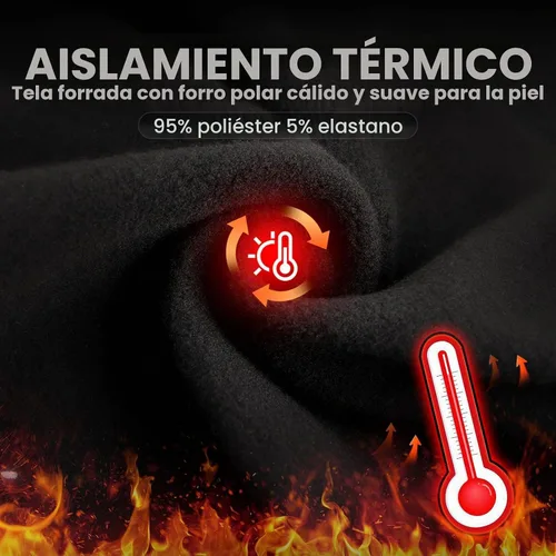 Vista 4 de YANIKY Pasamontañas de invierno para hombres y mujeres, máscara facial Negro