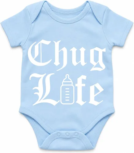 Vista 11 de AW Fashions Chug Life - Body divertido para beber, bebedor de leche Negro