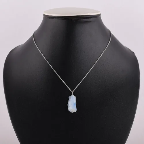 Vista 6 de OdrillionGems Collar de plata de ley 925 para mujer, piedras preciosas