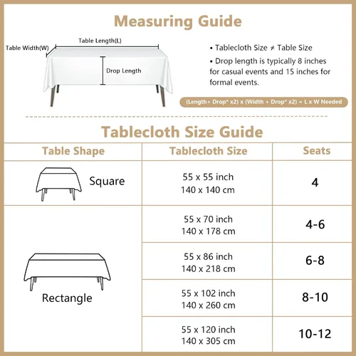 Vista 8 de MYSKY HOME - Mantel para mesa rectangular, impermeable, manteles de algodón suave para interior/exterior, mantel sin arrugas para mesa rectangular