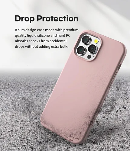 Vista 8 de GOOSPERY Funda de silicona líquida compatible con iPhone 13 Pro Max, protección de cuerpo completo, suave al tacto, a prueba de golpes, con forro