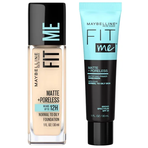 Vista 13 de Maybelline Fit Me Matte + Poreless Primer Facial Matificante de Maquillaje con Protector Solar, Amplio Espectro SPF 20, 16HR de Duración, Control