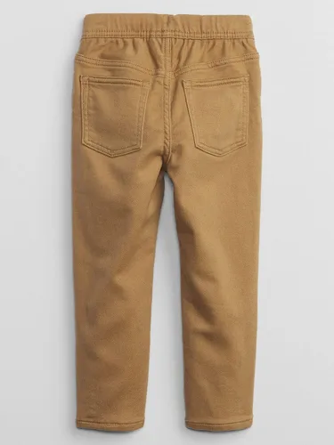 Vista 3 de GAP Boys' Ribbed Waist Pull-on Slim Jeans