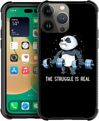 Vista 23 de CARLOCA Funda compatible con iPhone 15 Plus, diseño de gato Mumbai Clivia negro para iPhone 15 Plus, ultra protección, a prueba de golpes