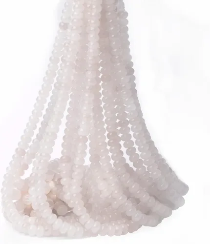 Vista 58 de CAI YI MING, cuentas 2x4mm naturales en forma de rondelle – Espaciadores de gemas sueltas para hacer joyas DIY (Amazonita)