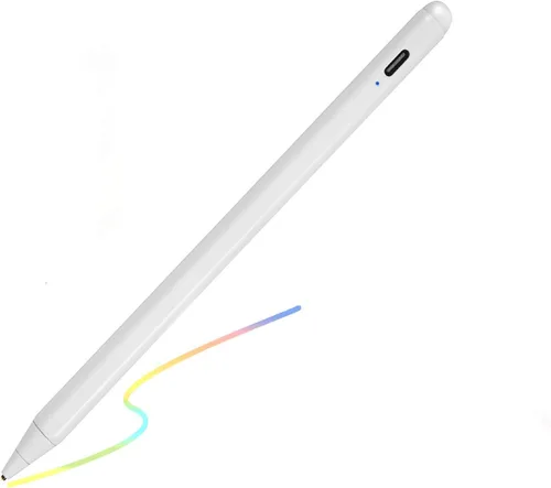 Vista 7 de Lápiz óptico electrónico para iPad de 5ª generación de 9.7 pulgadas 2017, lápiz capacitivo activo recargable tipo C, compatible con Apple iPad de 5ª