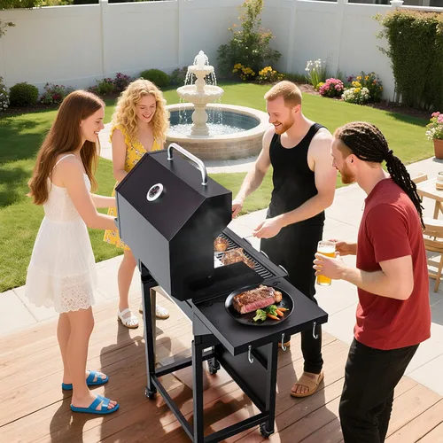 Vista 9 de Parrilla de gas propano de 3 quemadores, 30000 BTU