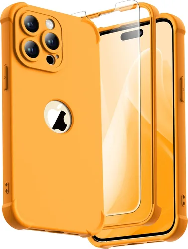 Vista 26 de ORETECH Funda para iPhone 11, con [2 protectores de pantalla de vidrio templado] [prueba de caídas de grado militar de 10 pies]