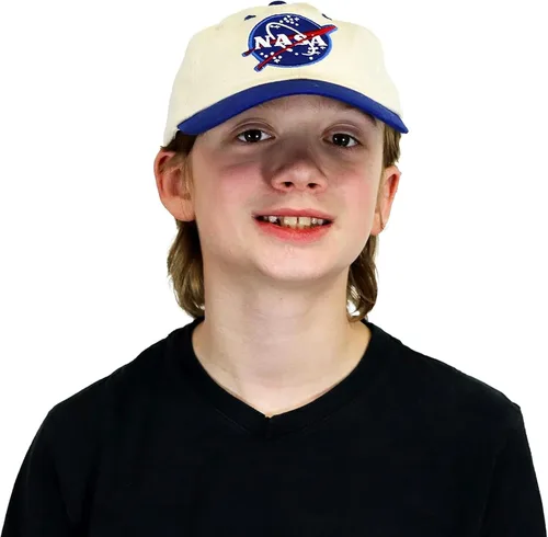 Vista 16 de Aeromax Gorra de astronauta de la NASA Jr. ajustable, tamaño juvenil