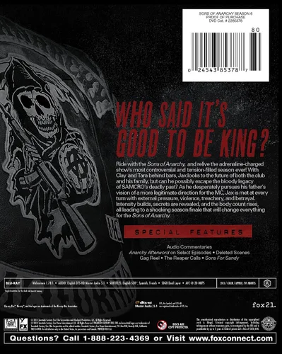 Vista 2 de Sons of Anarchy Season 6 Blu-ray
