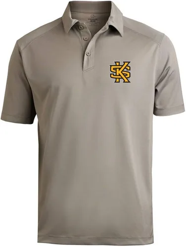 Vista 124 de Polo atlético de micro piqué NCAA para hombre Prime con cuello propio