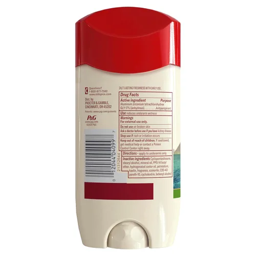 Vista 10 de Old Spice Fiji con Palm Tree Antitranspirante y Desodorante, 3.4 oz