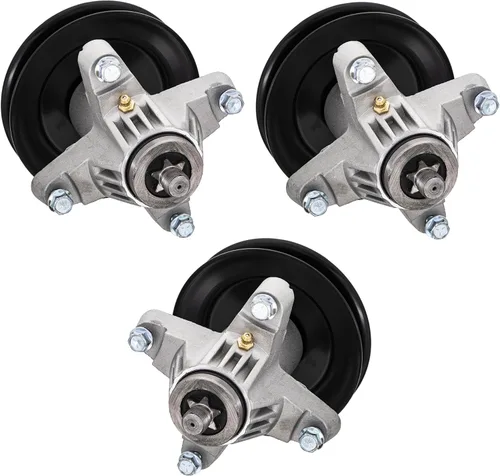 Vista 3 de 8TEN Kit de cuchillas dentadas para MTD Cub Cadet Troy Bilt 50 pulgadas cubierta RZT L50 S50 ZT-50 ZTL7000 LT1050 LGT1050