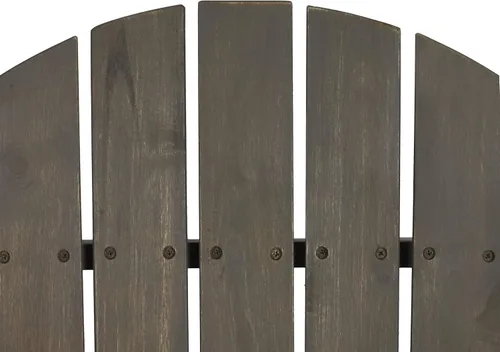 Vista 6 de Christopher Knight Home Cheryl - Silla plegable Adirondack de madera de acacia para exteriores, color gris
