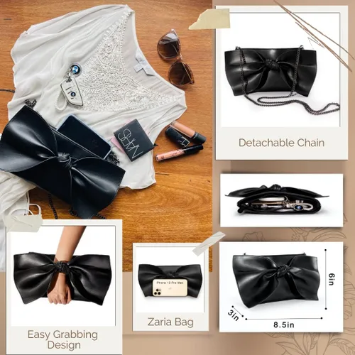Vista 4 de Before Ever - Monederos de mano de gran tamaño bolso de noche para mujer pequeños bolsos cruzados para mujer