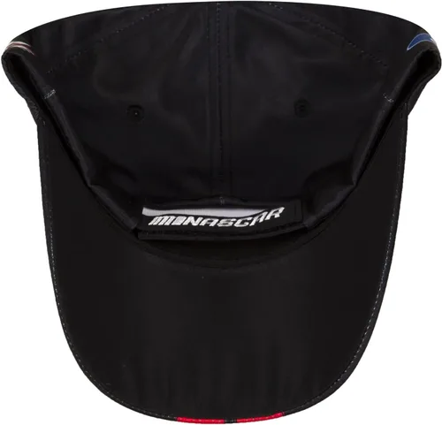 Vista 4 de Bandera a cuadros Austin Cindric Uniforme Pit Hat Negro, Negro