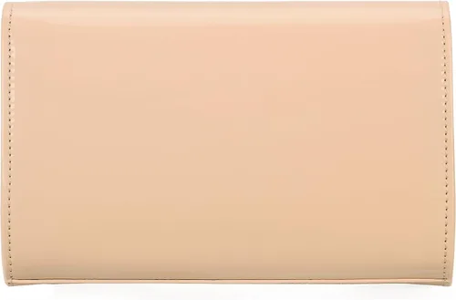 Vista 3 de DEXMAY - Bolso de mano de noche para mujer, de charol sintético, plegable, bolso formal