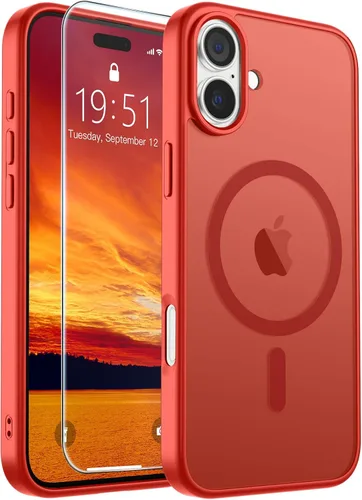 Vista 20 de SUPFINE Funda magnética para iPhone SE 2022 (3ª)/2020 (2ª), iPhone 8 (compatible con MagSafe) (protección contra caídas de grado militar), funda