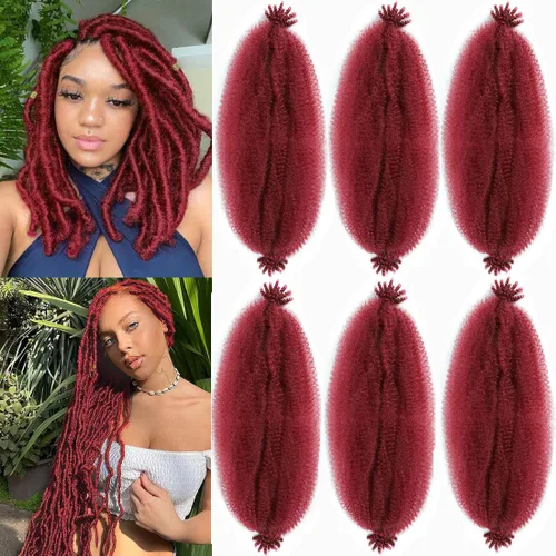 Vista 39 de Trenzas Afro Twist de 12 pulgadas - Cabello trenzado al crochet estilo Afro (12 pulgadas (Paquete de 3), 30#)