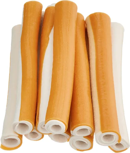 Vista 5 de Wonder Bound Palitos de golosinas para perros con sabor a pollo, 12 unidades, sin piel cruda, masticables de salud dental para control de placa