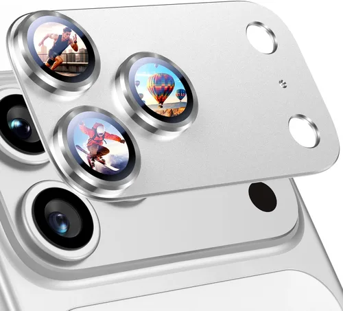 Vista 13 de Uyiton para iPhone 13 Pro/iPhone 13 Pro Max Protector de Lente de Cámara, [Fuerte Adhesión] [Protección contra Caídas] Cubierta de Cámara Posterior