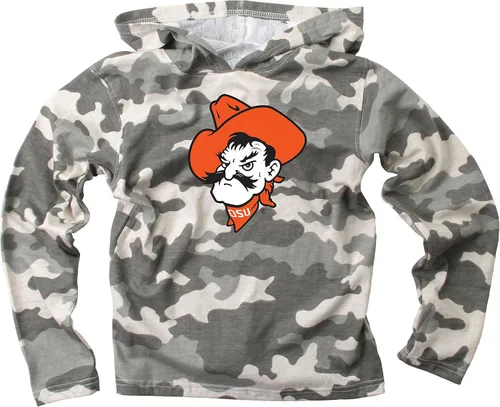 Vista 3 de Wes and Willy Camiseta de manga larga con capucha de camuflaje para niños