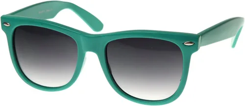 Vista 2 de zeroUV Large Classic Color Horn Rimmed Bright Retro Style Sunglasses