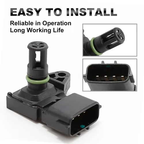 Vista 5 de MAP Sensor de presión de admisión de aire de repuesto para Dodge Ram 2500 3500 Reemplazo para motor diesel Cummins 6.7L 2007 - reemplazo