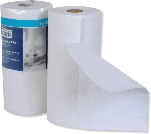 Vista 7 de Tork HB9201 - Rollo de toallas perforadas, color blanco, 11 x 6 3/4, 2 capas, 120/rollo, 30 rollos/caja
