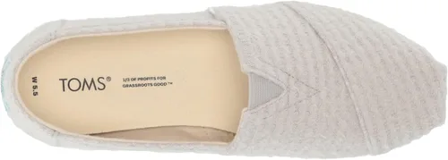 Vista 5 de TOMS Mujer Alpargata Repreve Heavy Twill Slip On Flats Casual - Marrón
