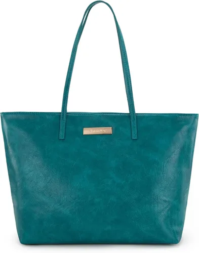 Vista 9 de Montana West Bolsos medianos de hombro para mujer con cremallera, bolso ligero de todos los días para trabajo, viaje o compras