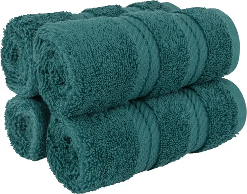 Vista 113 de American Soft Linen - Juego de toallas de 3 piezas, 1 toalla de baño, 1 toalla de mano y 1 toalla pequeña, 100% algodón turco para baño, juego